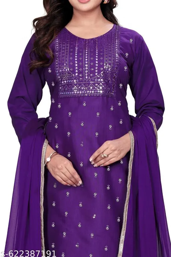 Purple_Cotton_Premium_Kurta_Set_For_Women