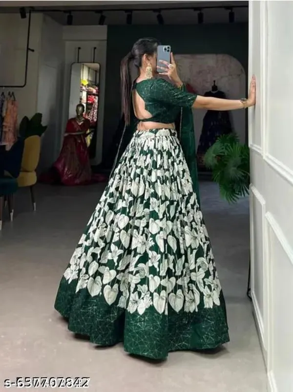 Green_Cotton_Premium_Kurta_Set_For_Women