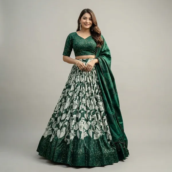 Green_Cotton_Premium_Kurta_Set_For_Women