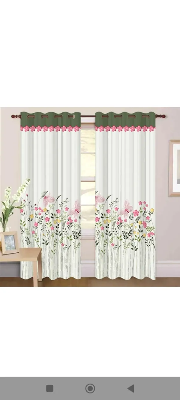 Polyester_Multicolour_Floral_Print_Window_Curtain