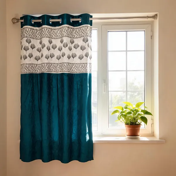 Polyester_Decorative_Botanical_Print_Eyelet_Curtain