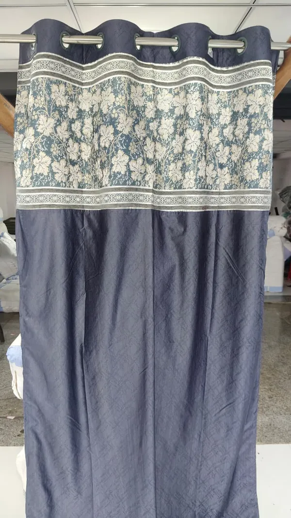 Polyester_Classic_Floral_Print_Eyelet_Curtain