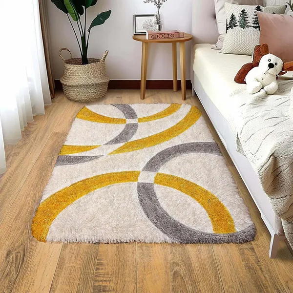 Modern_Fluffy_Silky_Micro_Fiber_Polyster_Carpet_Runner_For_Bedroom_Study_Room_Kisd_Room_Guest_Room_Etc_Design