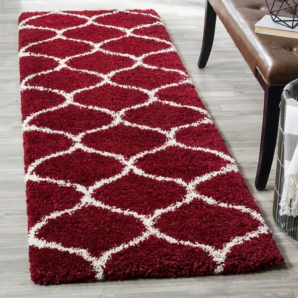 Modern_Micro_Fiber_Rug_Carpet_For_Hall_Bedroom_Kichen_Kids_Room_Baby_Room_Etc_Color_Red_N_Ivory