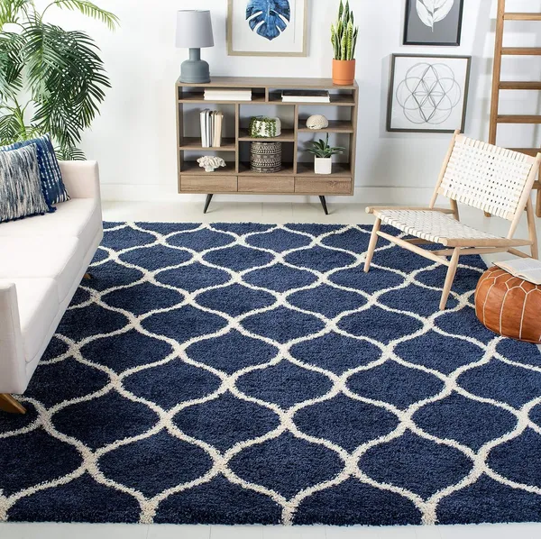 Modern_Micro_Fiber_Rug_Carpet_For_Hall_Bedroom_Kichen_Kids_Room_Baby_Room_Etc_Color_Blue_And_Ivory