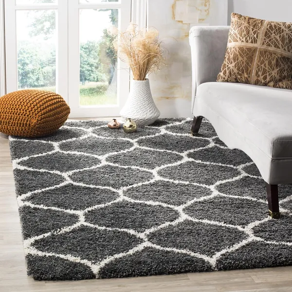 Modern_Micro_Fiber_Rug_Carpet_For_Hall_Bedroom_Kichen_Kids_Room_Baby_Room_Etc_Color_Grey_And_Ivory