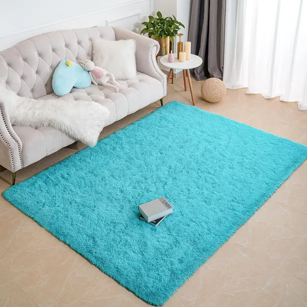 Modern_Micro_Fiber_Rug_Carpet_For_Hall_Bedroom_Kichen_Kids_Room_Baby_Room_Etc_Color_Turquoise