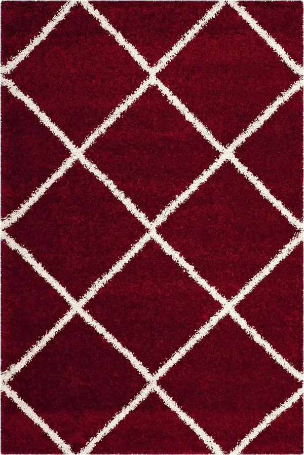 Modern_Micro_Fiber_Rug_Carpet_For_Hall_Bedroom_Kichen_Kids_Room_Baby_Room_Etc_Color_Red_And_Ivory