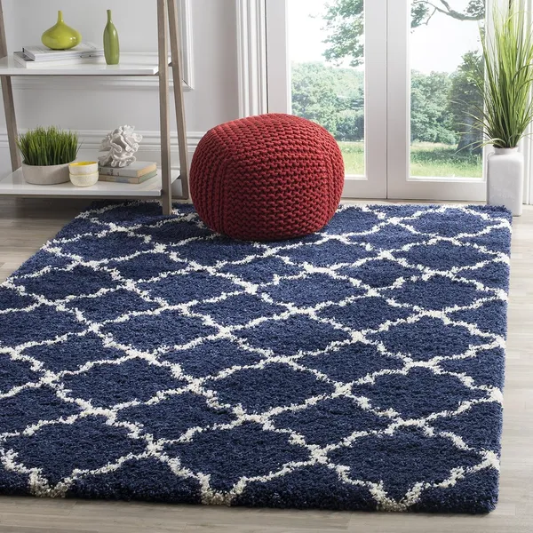 Modern_Micro_Fiber_Rug_Carpet_For_Hall_Bedroom_Kichen_Kids_Room_Baby_Room_Etc_Color_Blue_And_Ivory