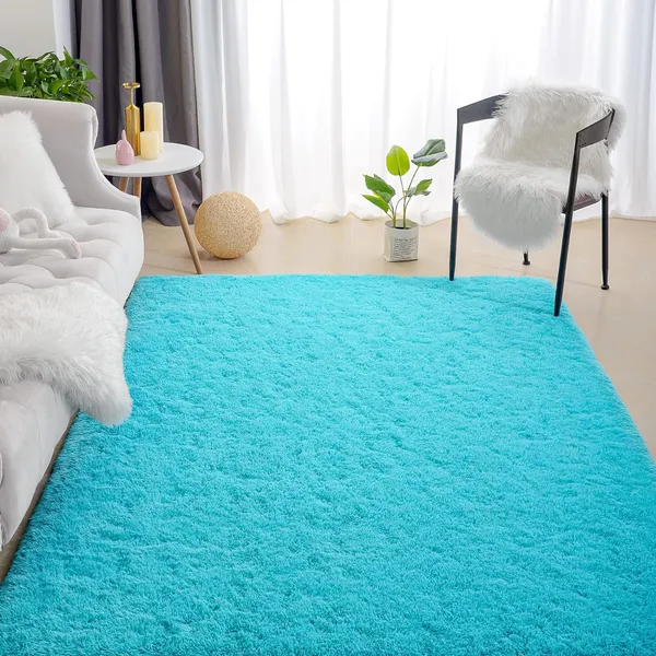 Modern_Micro_Fiber_Rug_Carpet_For_Hall_Bedroom_Kichen_Kids_Room_Baby_Room_Etc_Color_Turquoise