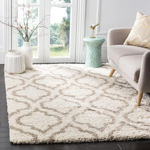 Modern_Micro_Fiber_Rug_Carpet_For_Hall_Bedroom_Kichen_Kids_Room_Baby_Room_Etc_Color_Ivory_Pattern