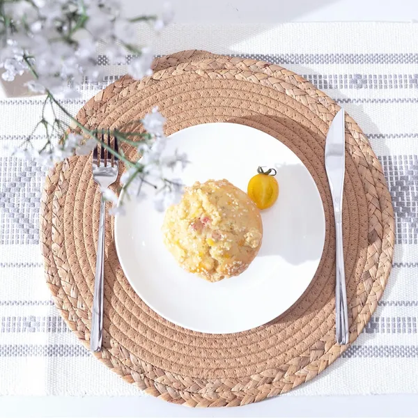 Braided_Placemats_And_Coasters_Set_Cotton_Jute_Blend_Multi_Colors_For_Dining_Table