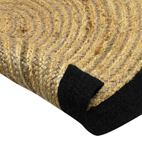 Premium_Jute_Round_Area_Rug_Handwoven_Design_Classic_Rustic_Style_Eco_Friendly_Natural_Fiber_Living_Room_Bedroom_Home_Decor_Rug_Gold_Black