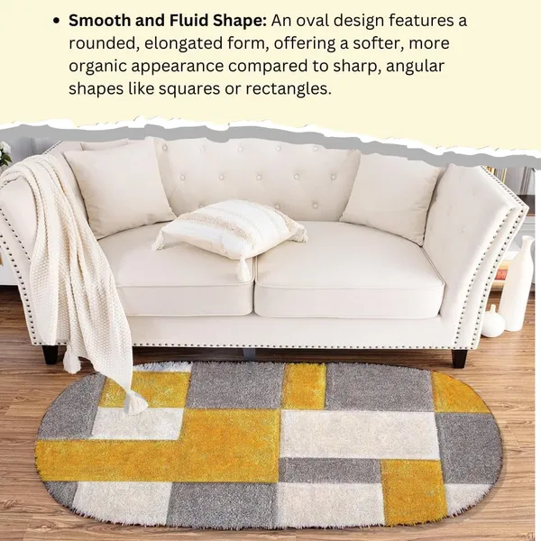 Premium_Oval_Soft_Area_Rugsoft_Durable_Non_Slip_Carpet_In_Multiples_Colors_For_Living_Room_Bedroom_Office_Yellow_3_D