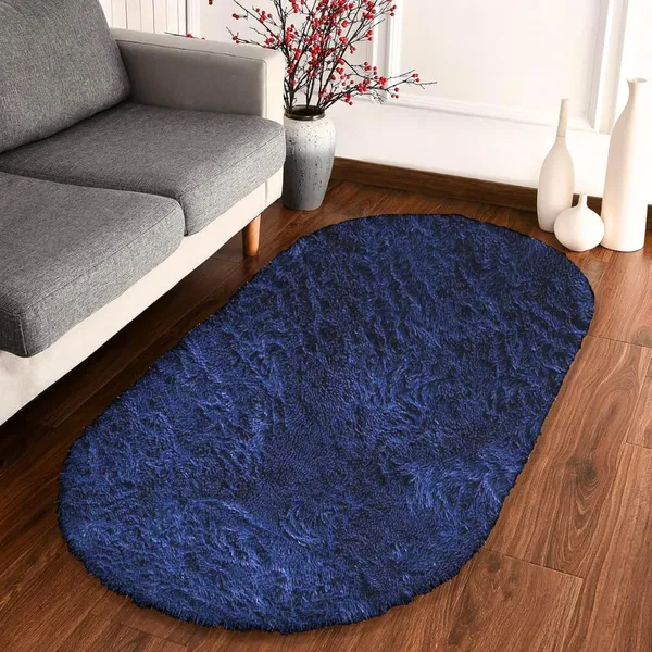 Premium_Oval_Soft_Area_Rugsoft_Durable_Non_Slip_Carpet_In_Multiples_Colors_For_Living_Room_Bedroom_Office_Blue