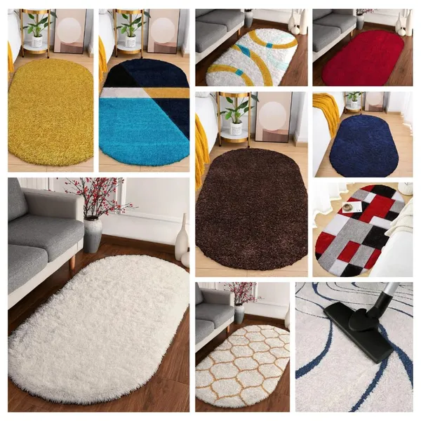 Premium_Oval_Soft_Area_Rugsoft_Durable_Non_Slip_Carpet_In_Multiples_Colors_For_Living_Room_Bedroom_Office_Blue
