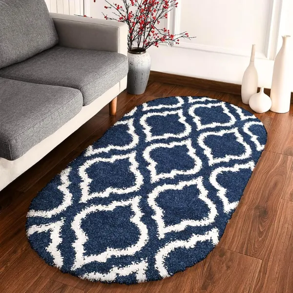 Premium_Oval_Soft_Area_Rugsoft_Durable_Non_Slip_Carpet_In_Multiples_Colors_For_Living_Room_Bedroom_Office_Blue