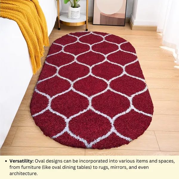 Premium_Oval_Soft_Area_Rugsoft_Durable_Non_Slip_Carpet_In_Multiples_Colors_For_Living_Room_Bedroom_Office_Red