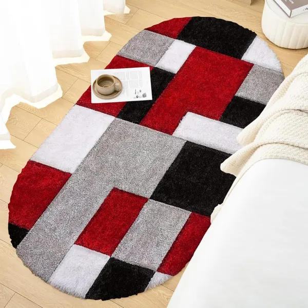 Premium_Oval_Soft_Area_Rugsoft_Durable_Non_Slip_Carpet_In_Multiples_Colors_For_Living_Room_Bedroom_Office_Red_3_D