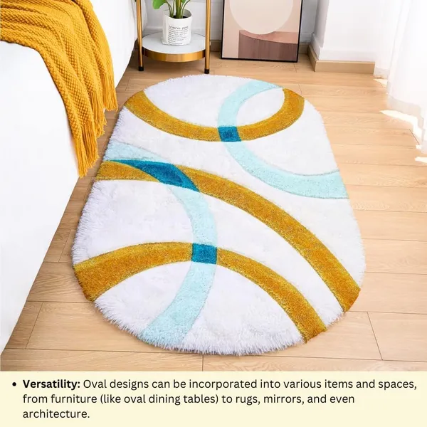 Premium_Oval_Soft_Area_Rugsoft_Durable_Non_Slip_Carpet_In_Multiples_Colors_For_Living_Room_Bedroom_Office_Yellow