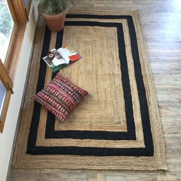 Natural_Jute_Door_Mat_Soft_Non_Slip_Ideal_For_Entryways_Kitchens_Bathrooms_And_Offices_Durable_Easy_To_Clean_Unique_Rug_For_Home_Office_Decor_Rug_Beige_Black