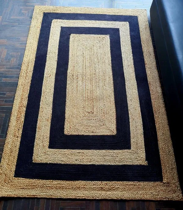 Natural_Jute_Door_Mat_Soft_Non_Slip_Ideal_For_Entryways_Kitchens_Bathrooms_And_Offices_Durable_Easy_To_Clean_Unique_Rug_For_Home_Office_Decor_Rug_Beige_Black