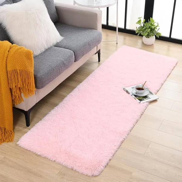Modern_Polyester_Anti_Slip_Shaggy_Fluffy_Rugs_And_Carpet_For_Bedroom_Hall_Kids_Room_Guest_Room_Etc_Color_Pink