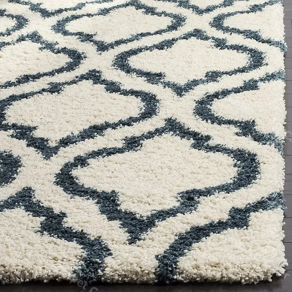 Modern_Polyester_Anti_Slip_Shaggy_Fluffy_Rugs_And_Carpet_For_Bedroom_Hall_Kids_Room_Guest_Room_Etc_Color_Ivory_Blue