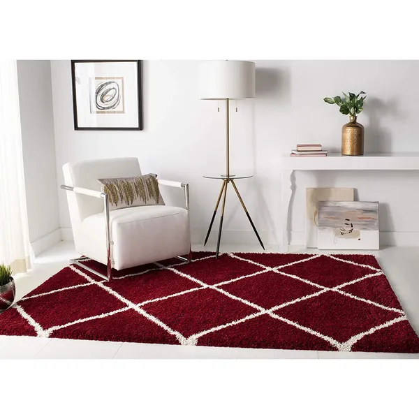 Modern_Geometric_Area_Rugshag_Texture_Multi_Colour_Pattern_With_Extra_Softness_And_Smooth_Silky_Feel_For_Living_Room_Carpet_Etc_Clr_Red