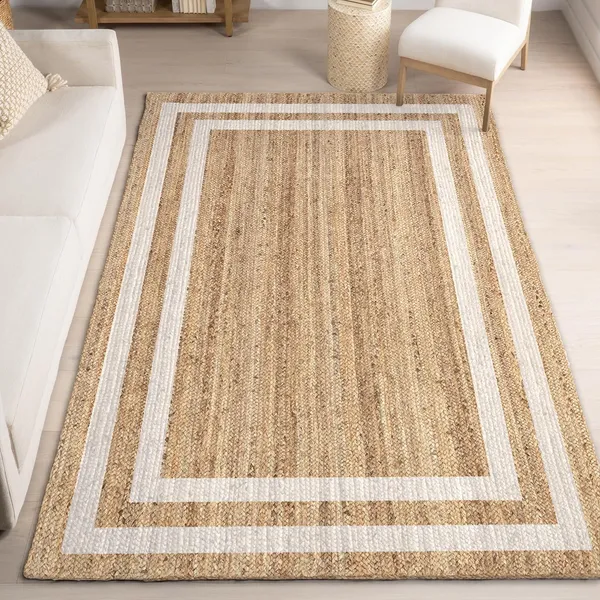 Handwoven_Natural_Jute_Braided_Carpet_Mats_Durable_Non_Slip_Area_Rugs_For_Living_Room_Bedroom_Kitchen_And_Hall_Carpet_Etc_Clr_Jute_W_Design
