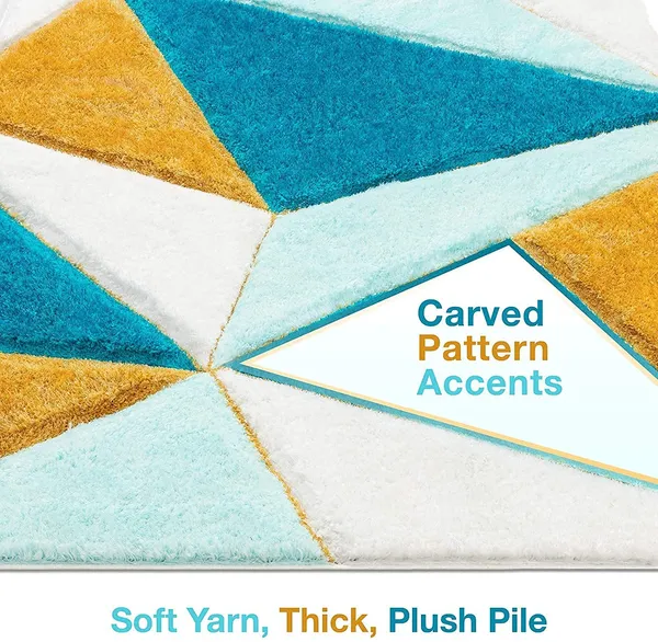 Modern_Geometric_Area_Rugshag_Texture_Multi_Colour_Pattern_With_Extra_Softness_And_Smooth_Silky_Feel_For_Living_Room_Carpet_Etc_Clr_Turquoise_Gold_3_D