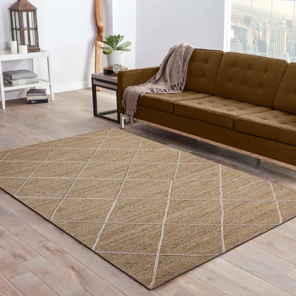 Handwoven_Natural_Jute_Braided_Carpet_Mats_Durable_Non_Slip_Area_Rugs_For_Living_Room_Bedroom_Kitchen_And_Hall_Carpet_Etc_Clr_Beige_White_Design