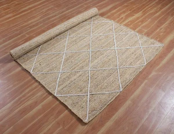 Handwoven_Natural_Jute_Braided_Carpet_Mats_Durable_Non_Slip_Area_Rugs_For_Living_Room_Bedroom_Kitchen_And_Hall_Carpet_Etc_Clr_Beige_White_Design