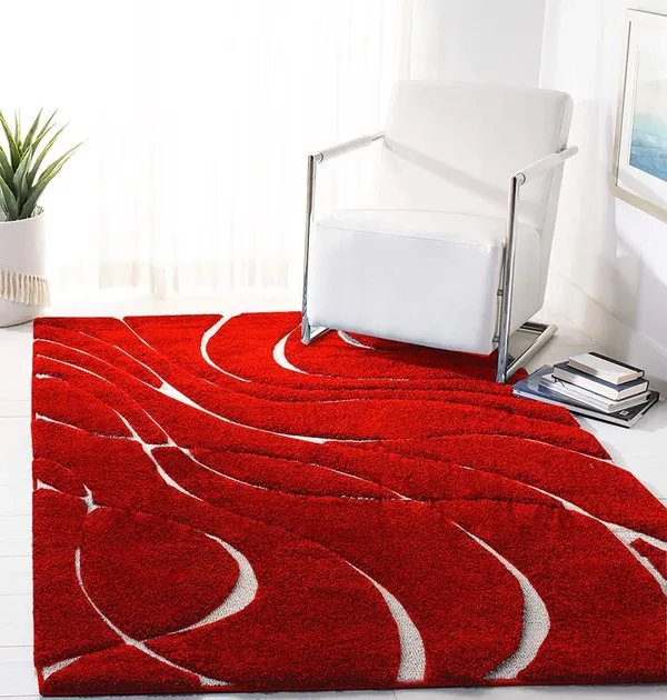 Modern_Geometric_Area_Rugshag_Texture_Multi_Colour_Pattern_Design_With_Extra_Softness_And_Smooth_Silky_Feel_For_Living_Room_Carpet_Etc_Clr_Design_Red_Ivory_O