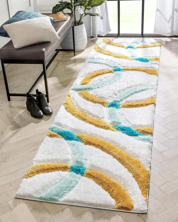 Modern_Geometric_Area_Rugshag_Texture_Multi_Colour_Pattern_With_Extra_Softness_And_Smooth_Silky_Feel_For_Living_Room_Carpet_Etc_Clr_Yellow_3_D_Sarkal