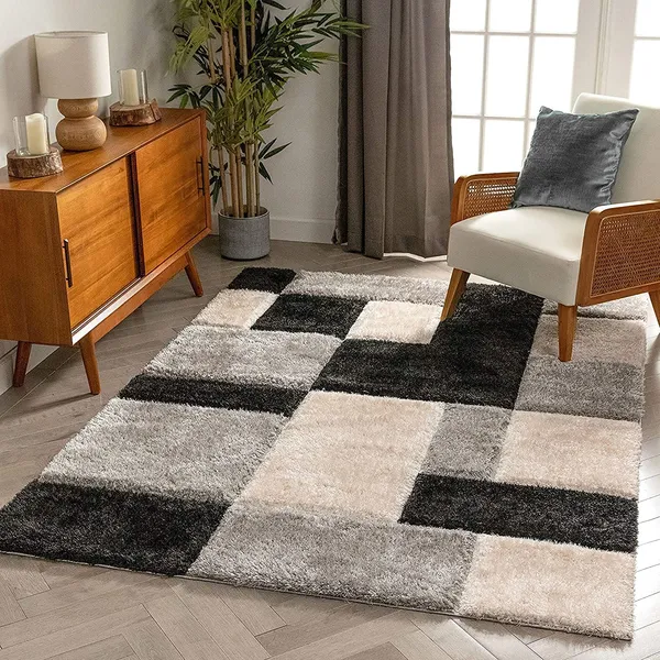 Modern_Geometric_Area_Rugshag_Texture_Multi_Colour_Pattern_With_Extra_Softness_And_Smooth_Silky_Feel_For_Living_Room_Carpet_Etc_Clr_Black_White_3_D