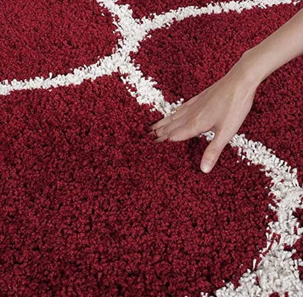 Shaggy_Carpet_With_Non_Slip_Technology_Diverse_Patterns_Ands_To_Match_Your_Home_S_Decor_And_Comfort_Needs_Red