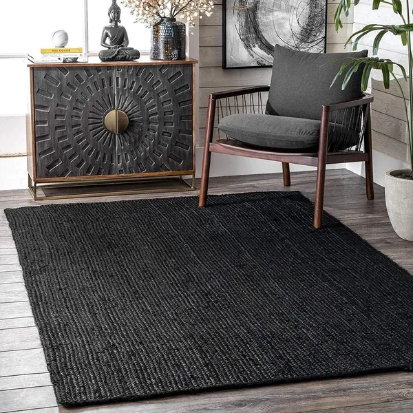 Premium_Handcrafted_Natural_Jute_Mats_Area_Rug_Artisan_Woven_Eco_Friendly_Carpet_Mat_For_Living_Room_Bedroom_Door_Mat_Black_Jute