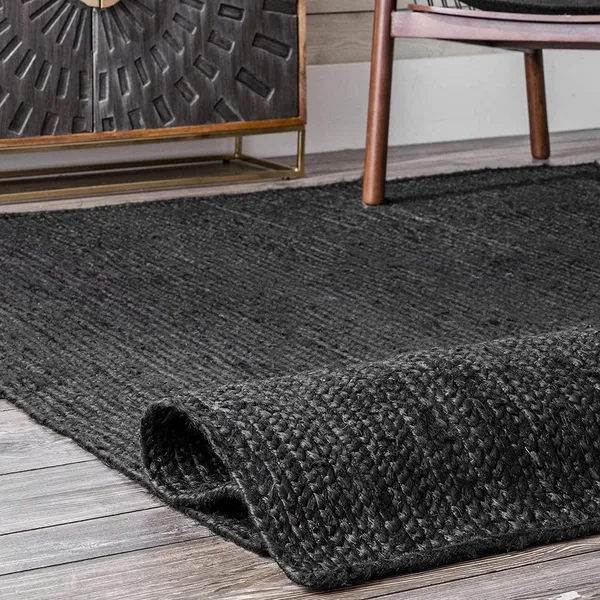 Premium_Handcrafted_Natural_Jute_Mats_Area_Rug_Artisan_Woven_Eco_Friendly_Carpet_Mat_For_Living_Room_Bedroom_Door_Mat_Black_Jute