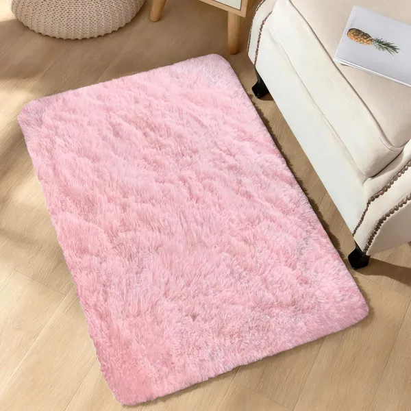 Shaggy_Round_Area_Rugsoft_Plush_Circle_Solid_Color_Carpet_For_Living_Room_Bedroom_Kids_Room_Fluffy_Floor_Mat_For_Home_Decor_Etc_Color_Pink