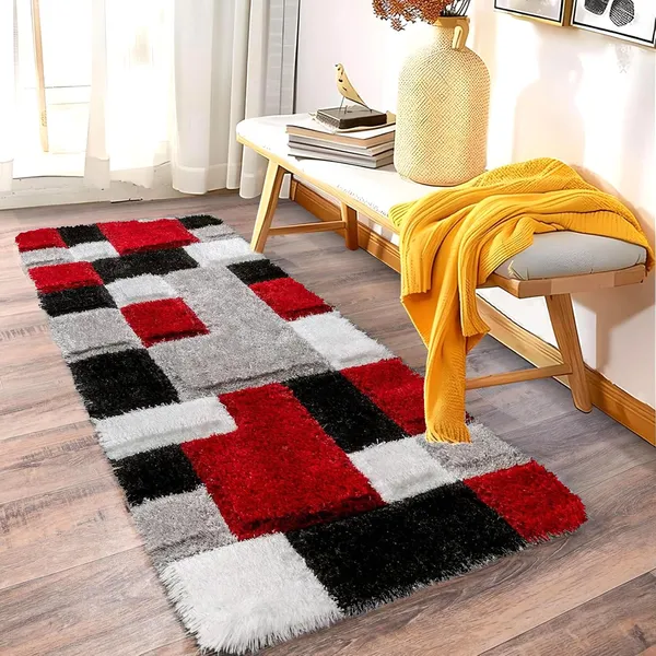 Ultraplush_3_D_Shaggy_Carpet_Use_Full_And_Non_Slip_Diverse_Patterns_Ands_To_Match_Your_Home_S_Decor_And_Comfort_Needs_Etc_Color_Red_Box_3_D