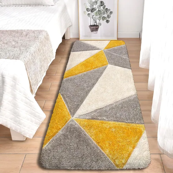 Ultraplush_3_D_Shaggy_Carpet_Use_Full_And_Non_Slip_Diverse_Patterns_Ands_To_Match_Your_Home_S_Decor_And_Comfort_Needs_Etc_Color_Yellow_Gray_3_D