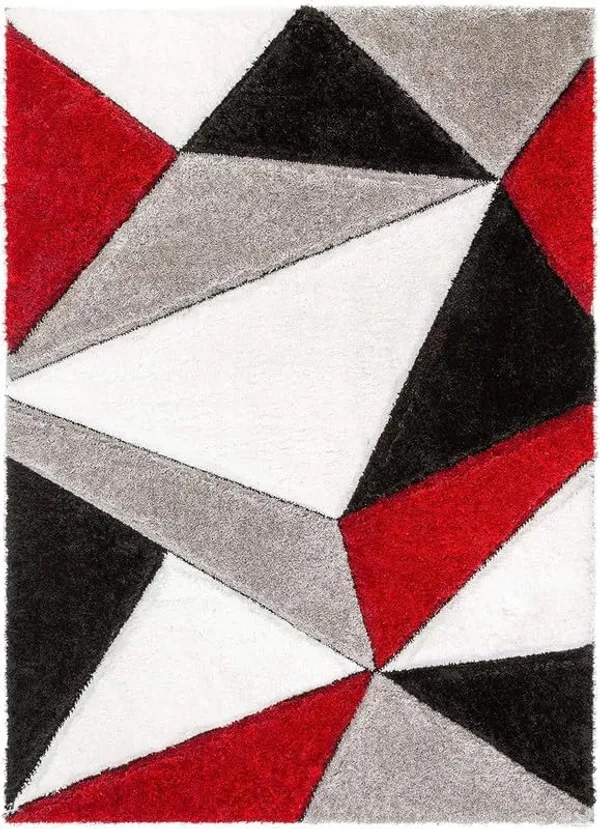 Ultraplush_3_D_Shaggy_Carpet_Use_Full_And_Non_Slip_Diverse_Patterns_Ands_To_Match_Your_Home_S_Decor_And_Comfort_Needs_Etc_Color_Black_Red