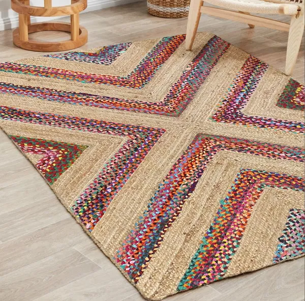 Handloom_Jute_Braided_Reversible_Hand_Woven_Rectangular_Floor_Mats_Rug_Carpet_Mat_For_Living_Bedroom_Hall_Kitchen_Mat_Bedside_Runner_X_Chindi_Design