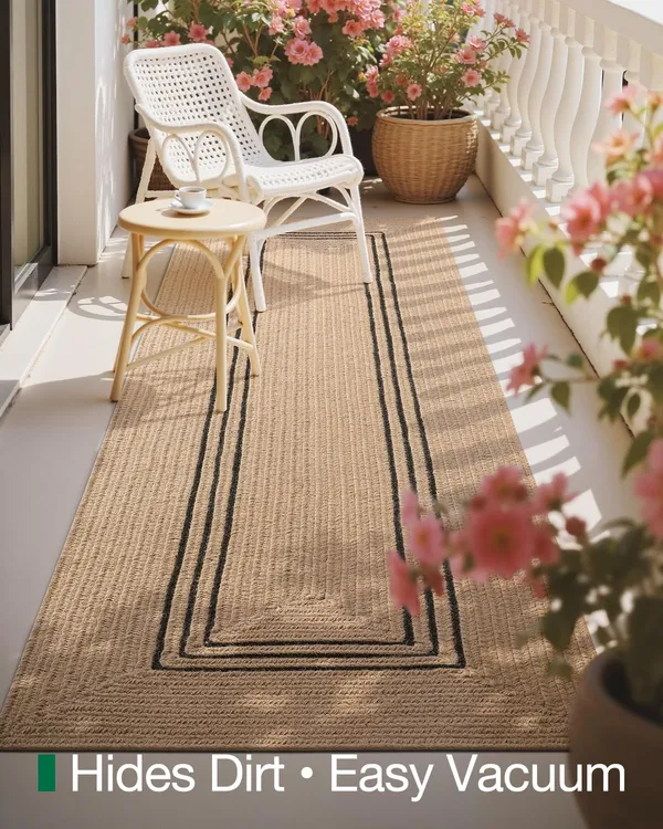 Jute_Carpet_Handmade_Natural_Fiber_Area_Rug_For_Home_Decor_Boho_Chic_Sustainable_Stylish_Mat_Color_Black_Line