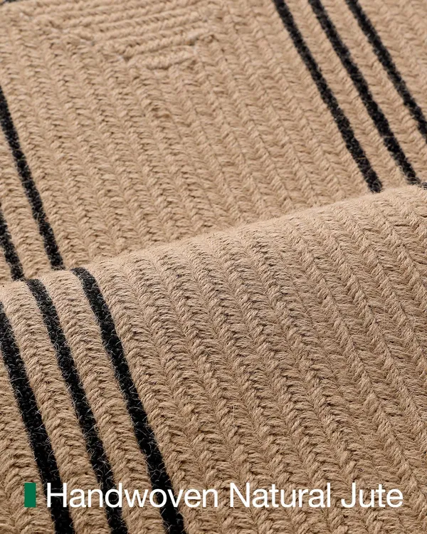 Jute_Carpet_Handmade_Natural_Fiber_Area_Rug_For_Home_Decor_Boho_Chic_Sustainable_Stylish_Mat_Color_Black_Line