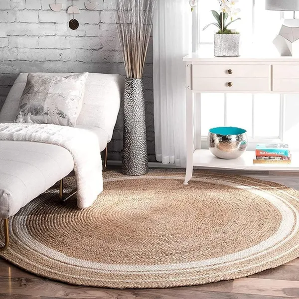Jute_Round_Handwoven_Natural_Fiber_Rug_For_Living_Room_Bedroom_Dining_Eco_Friendly_Boho_Braided_Floor_Mat_Durable_Area_Rug_For_Home_Office_Color_White_Design