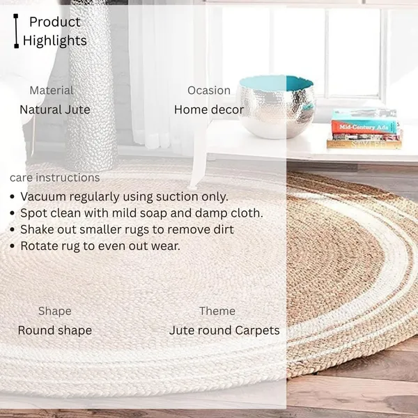 Jute_Round_Handwoven_Natural_Fiber_Rug_For_Living_Room_Bedroom_Dining_Eco_Friendly_Boho_Braided_Floor_Mat_Durable_Area_Rug_For_Home_Office_Color_White_Design