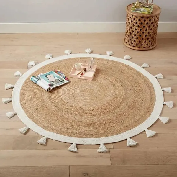 Jute_Round_Handwoven_Natural_Fiber_Rug_For_Living_Room_Bedroom_Dining_Eco_Friendly_Boho_Braided_Floor_Mat_Durable_Area_Rug_For_Home_Office_Color_Jute_White_Tassle