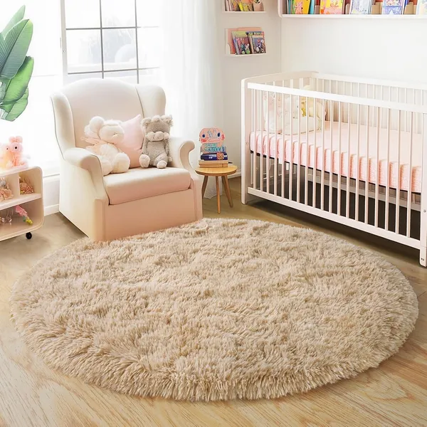 Shaggy_Round_Carpet_Soft_Fluffy_Anti_Skid_Washable_Plush_Rug_Thick_Modern_Decorative_Floor_Mat_For_Bedroom_Living_Room_Kids_Room_Etc_Color_Beige